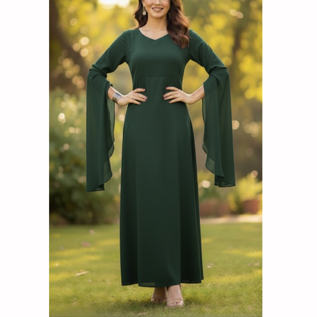Elegant Flow Plum Grace Maxi AX-130