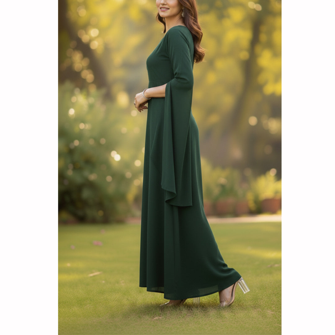 Elegant Flow Plum Grace Maxi AX-130