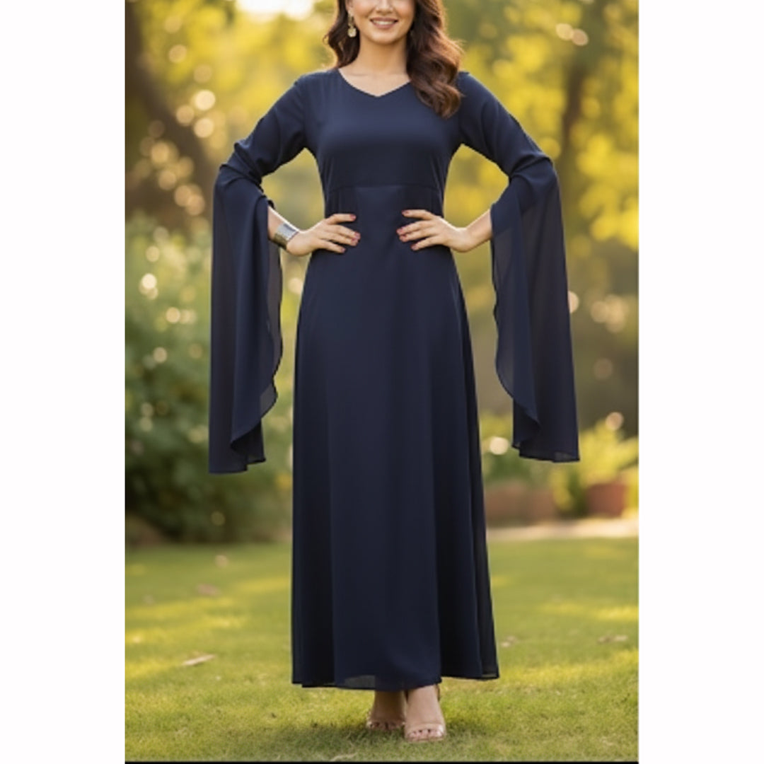 Elegant Flow Plum Grace Maxi AX-130
