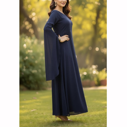 Elegant Flow Plum Grace Maxi AX-130