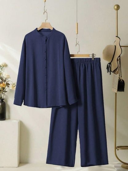 Solid Co-ords Set TF-12