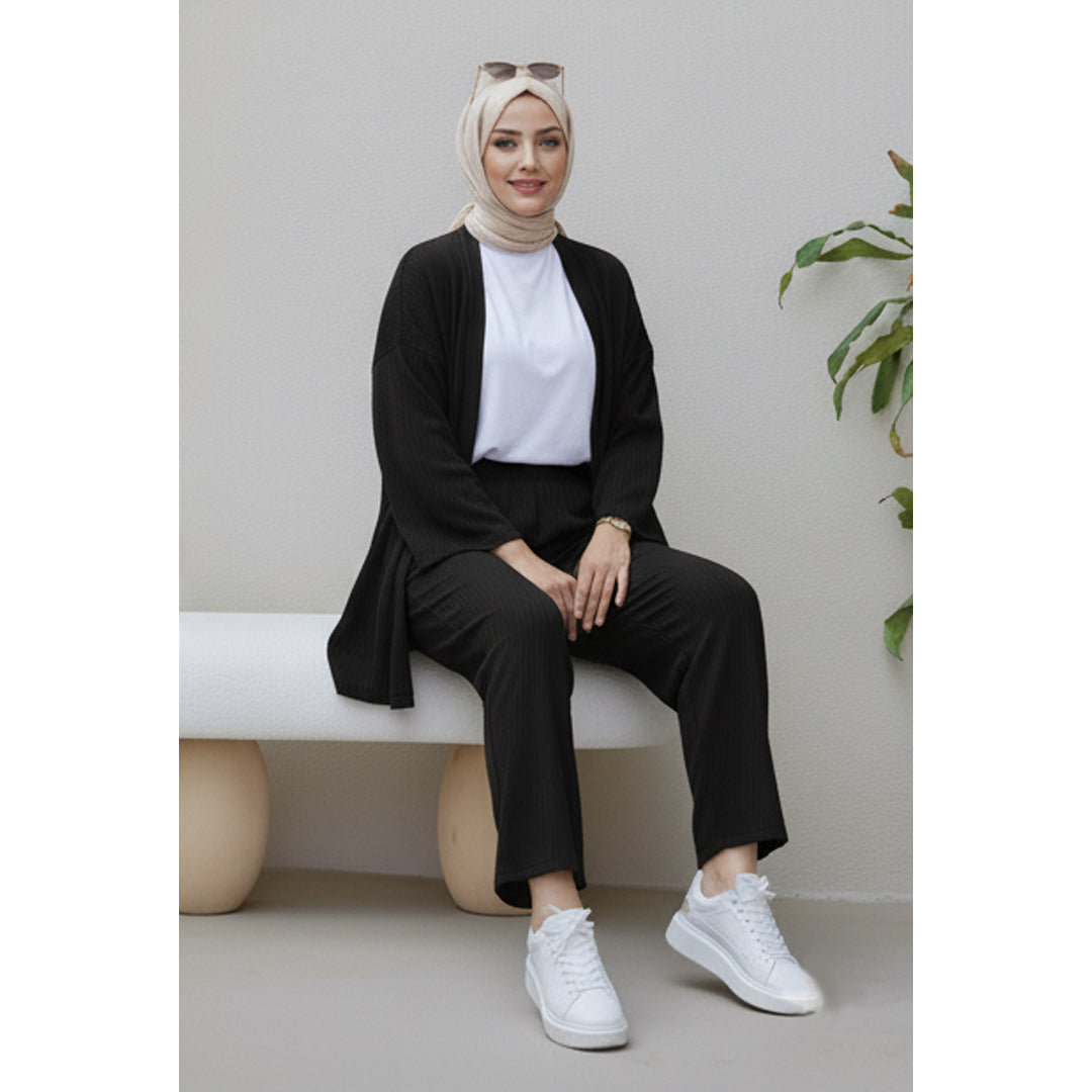 Classy Co-Ord Set for Women – Trouser & Long Shrug