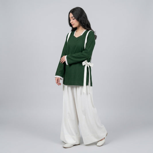 Modern Modest Wool Peach Suit – Korean Imported Fabric