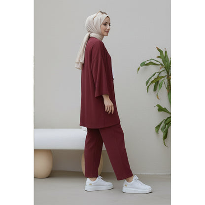 Classy Co-Ord Set for Women – Trouser & Long Shrug