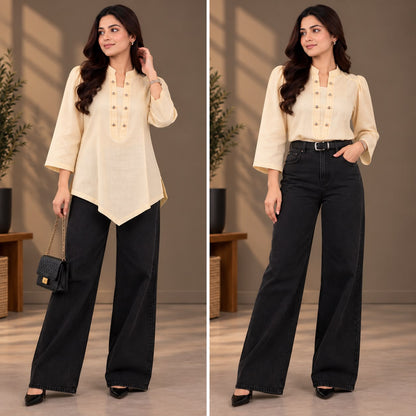 Chic Pastel Tops | Versatile Styling | Elegant Semi-Formal Wear