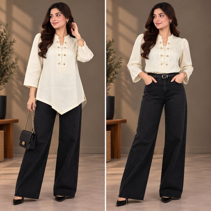 Chic Pastel Tops | Versatile Styling | Elegant Semi-Formal Wear