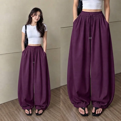 Trending Korean-Inspired Wide-Leg Palazzo Pants