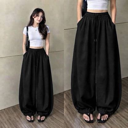 Trending Korean-Inspired Wide-Leg Palazzo Pants