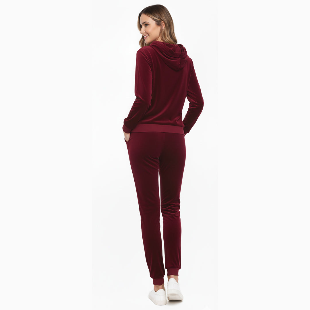 Premium Velvet Tracksuit | Soft, Stylish & Comfortable Loungewear Set