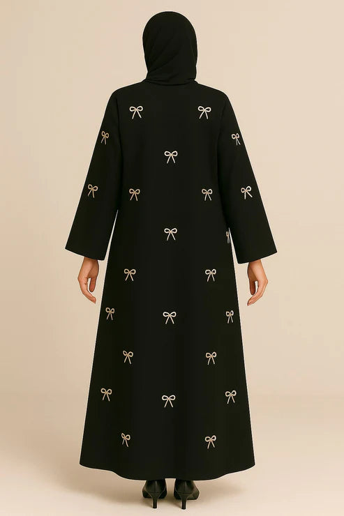 Skin Bow Abaya